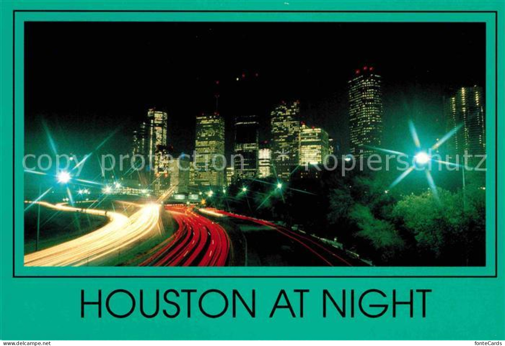 72707562 Houston_Texas Panorama Bei Nacht - Other & Unclassified