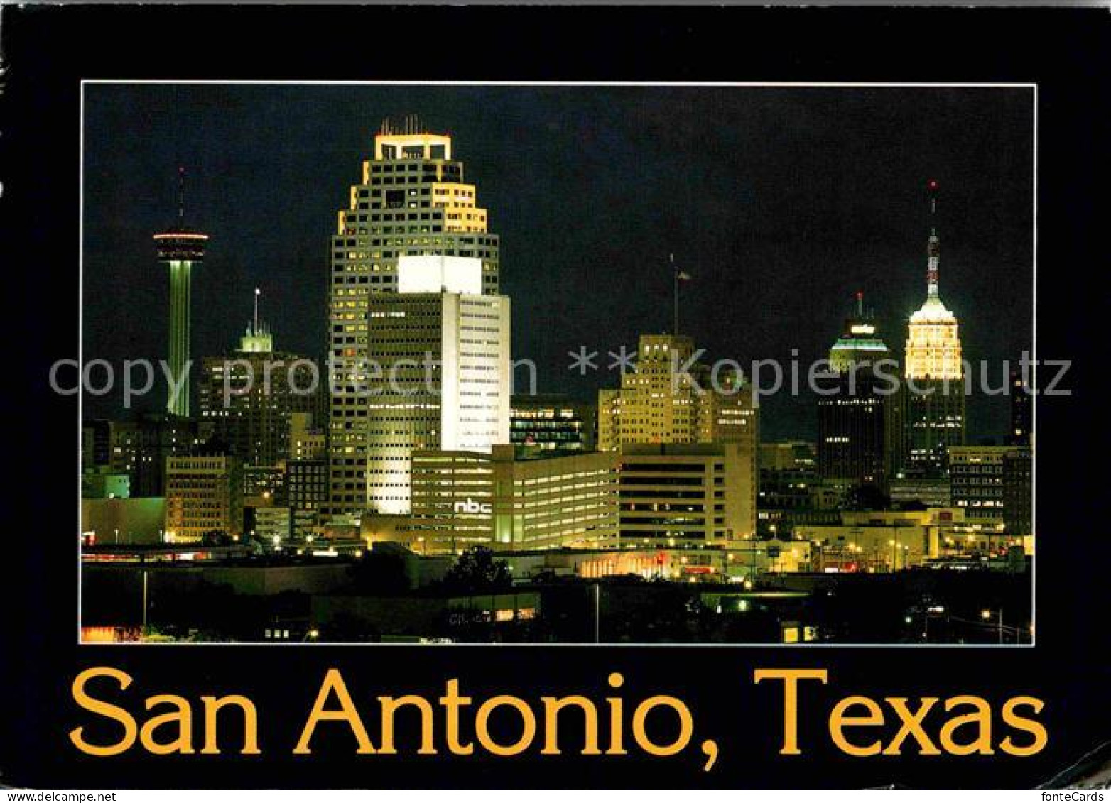 72707556 San_Antonio_Texas Skyline  - Autres & Non Classés