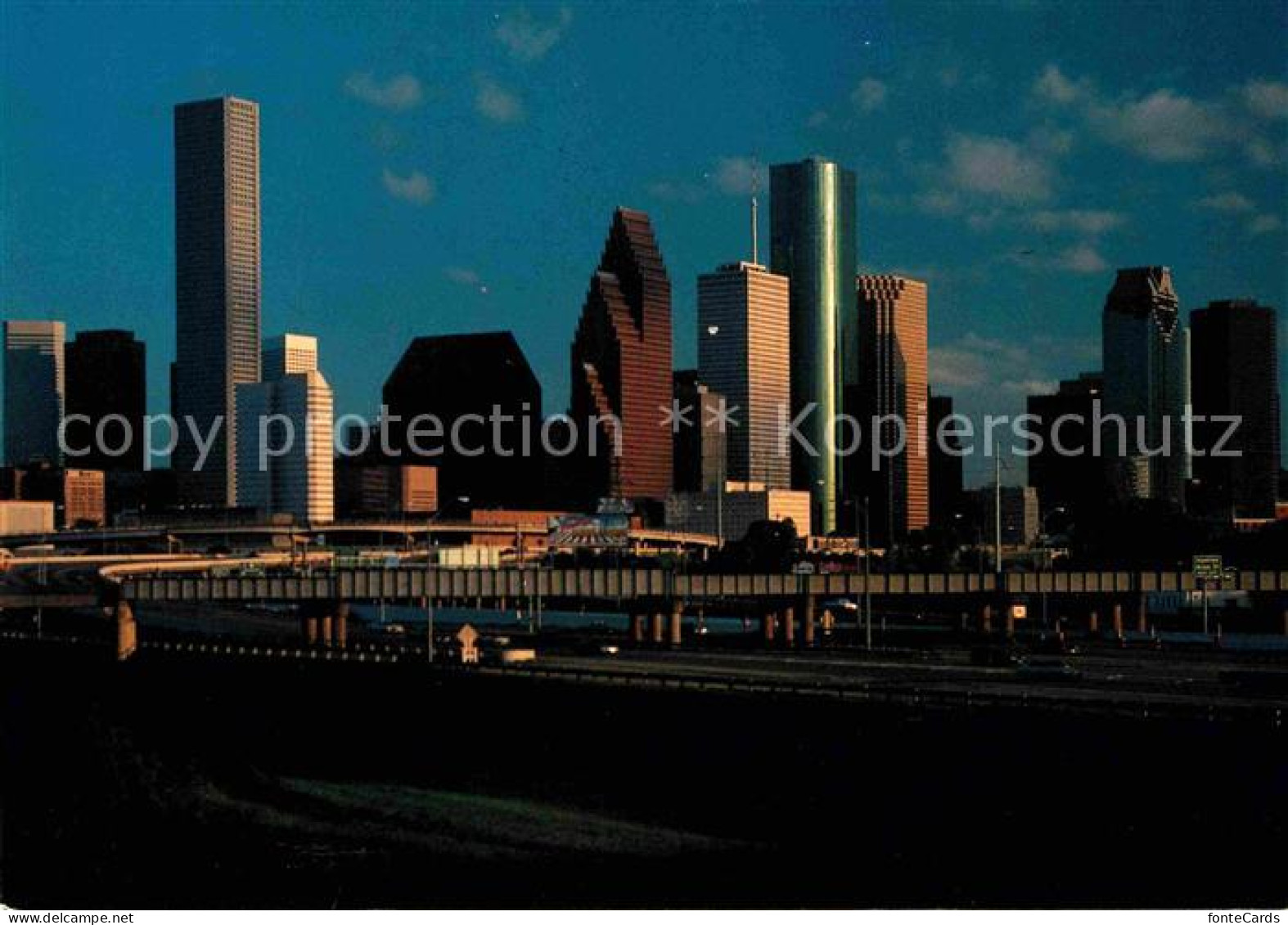 72707550 Houston_Texas Skyline  - Sonstige & Ohne Zuordnung