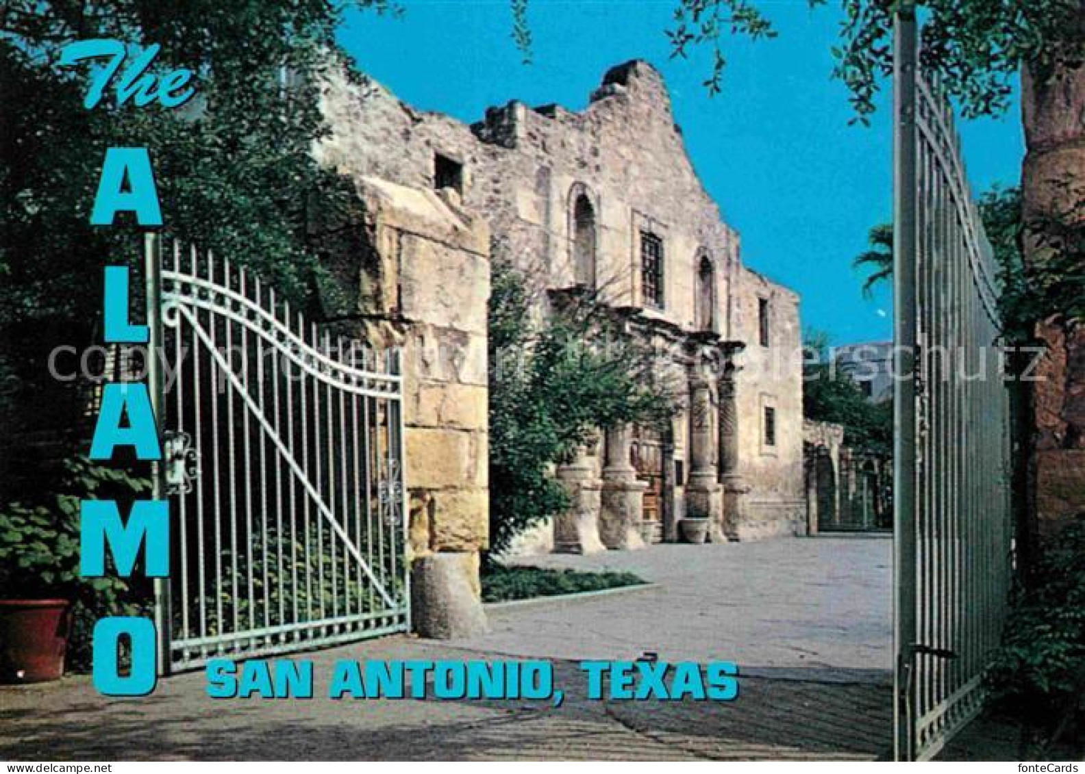 72707537 San_Antonio_Texas The Alamo - Autres & Non Classés