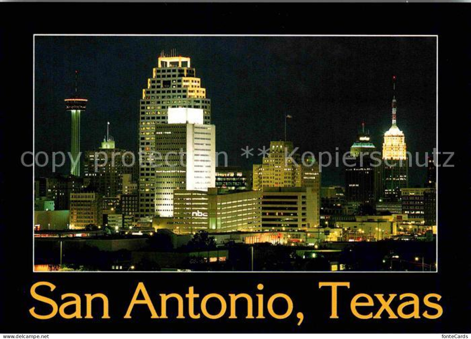 72707534 San_Antonio_Texas Skyline  - Otros & Sin Clasificación