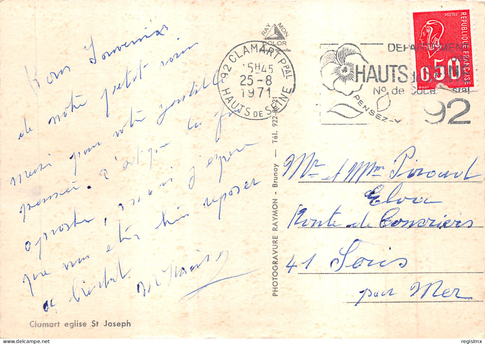 92-CLAMART-N°T563-B/0183 - Clamart