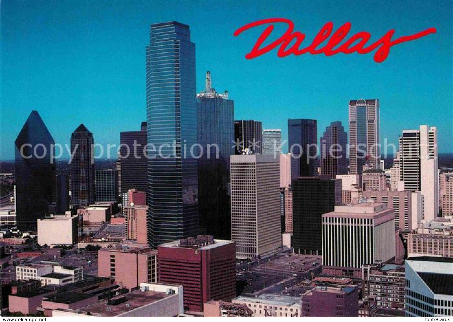 72707527 Dallas_Texas Panorama  - Andere & Zonder Classificatie