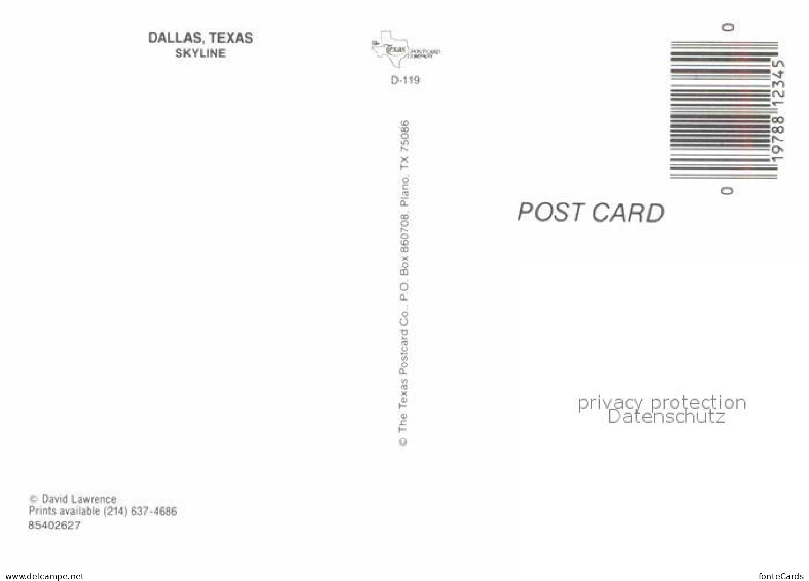 72707526 Dallas_Texas Skyline  - Other & Unclassified