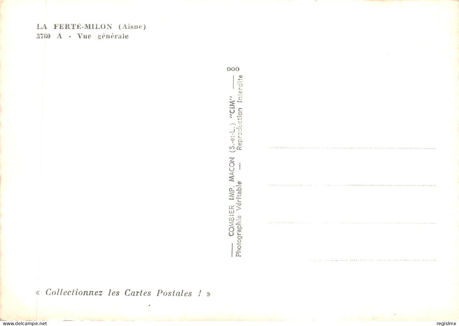 02-LA FERTE MILON-N°T564-D/0361 - Other & Unclassified