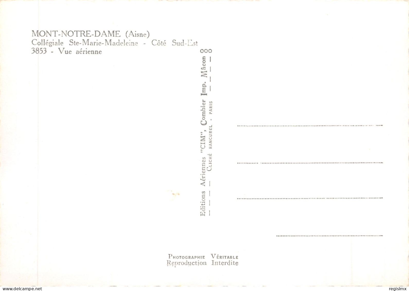 02-MONT NOTRE DAME-N°T564-D/0357 - Other & Unclassified