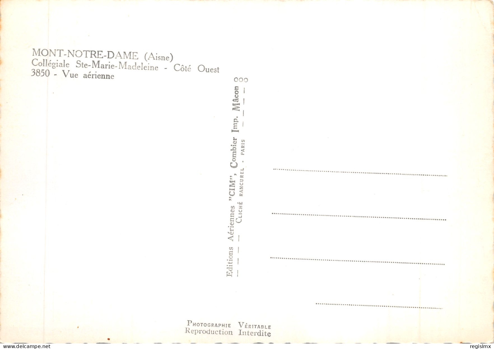 02-MONT NOTRE DAME-N°T564-D/0359 - Other & Unclassified