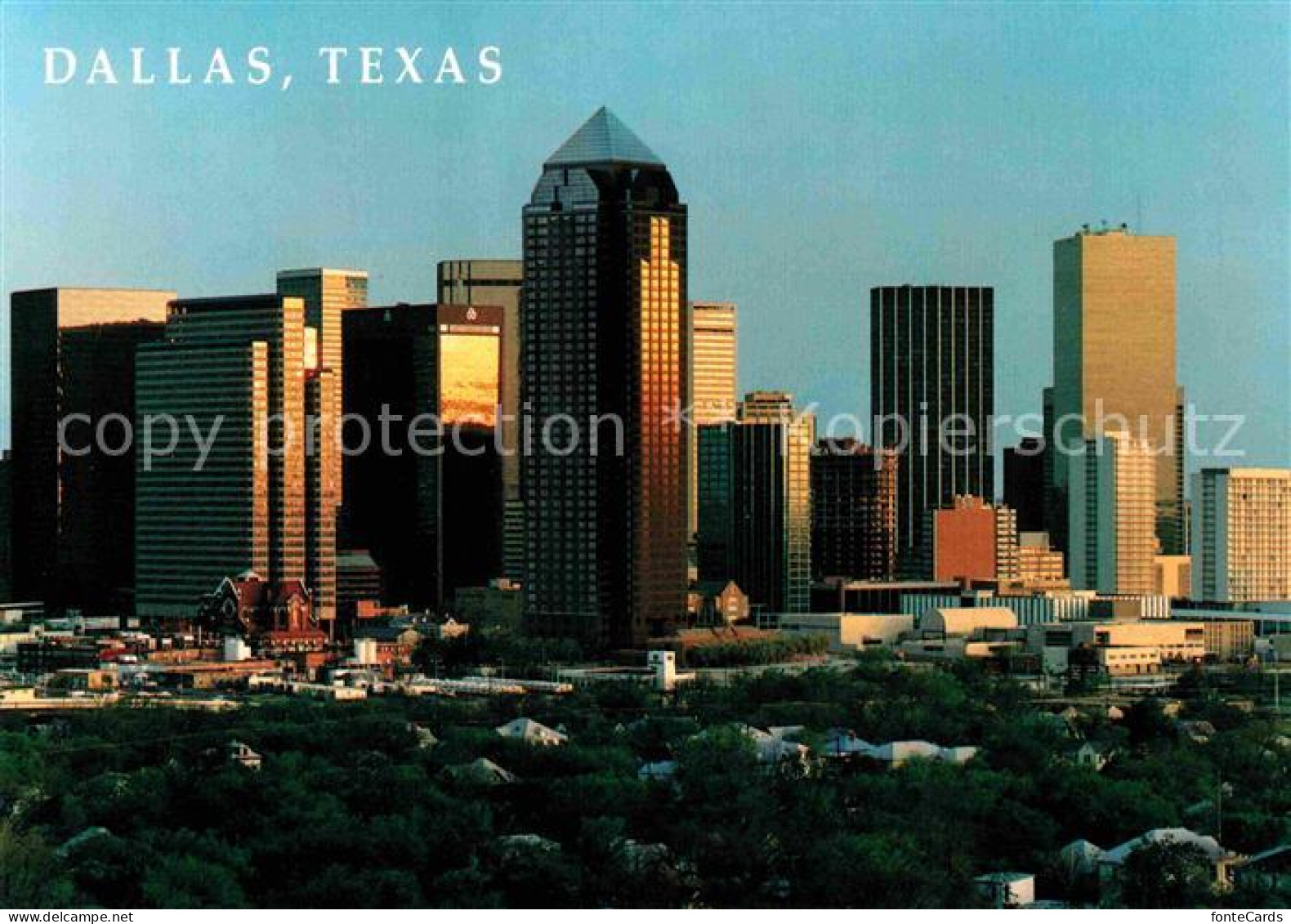 72707525 Dallas_Texas Skyline  - Andere & Zonder Classificatie