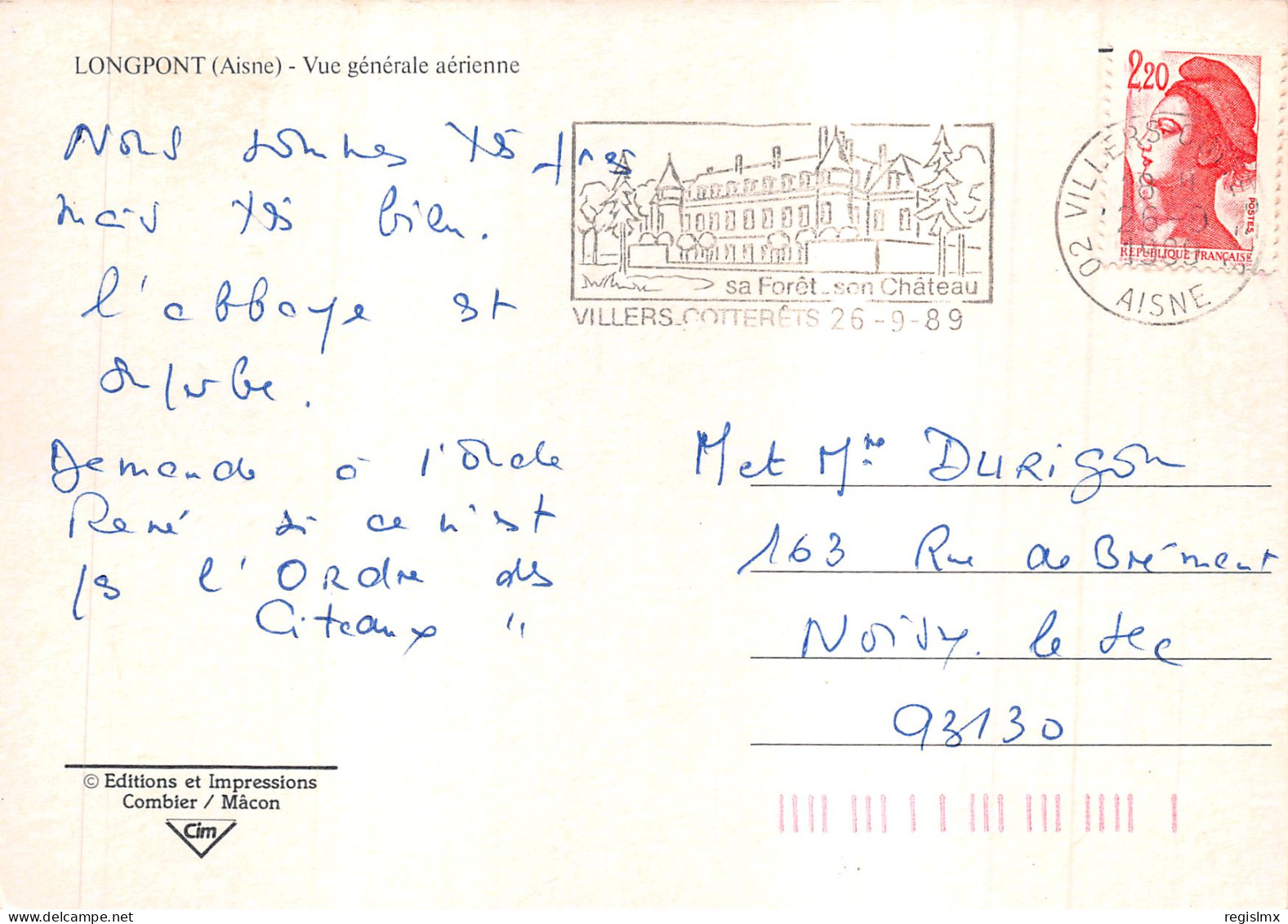 02-LONGPONT-N°T564-D/0199 - Other & Unclassified