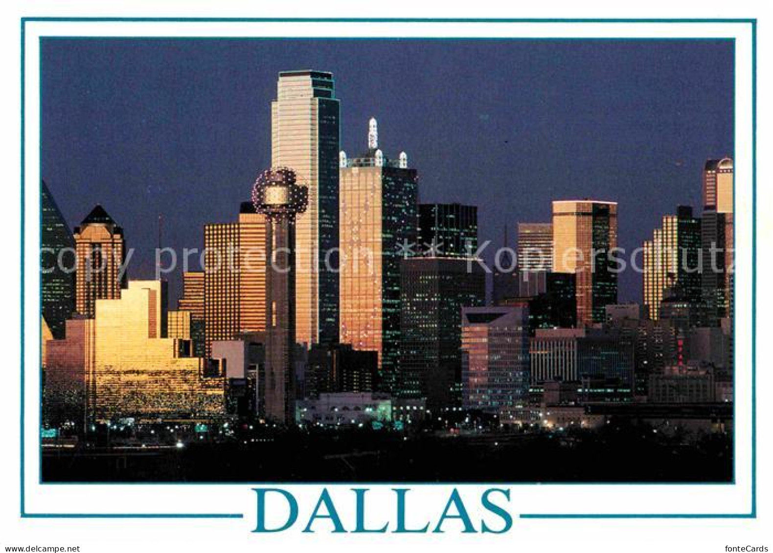 72707522 Dallas_Texas Skyline  - Other & Unclassified