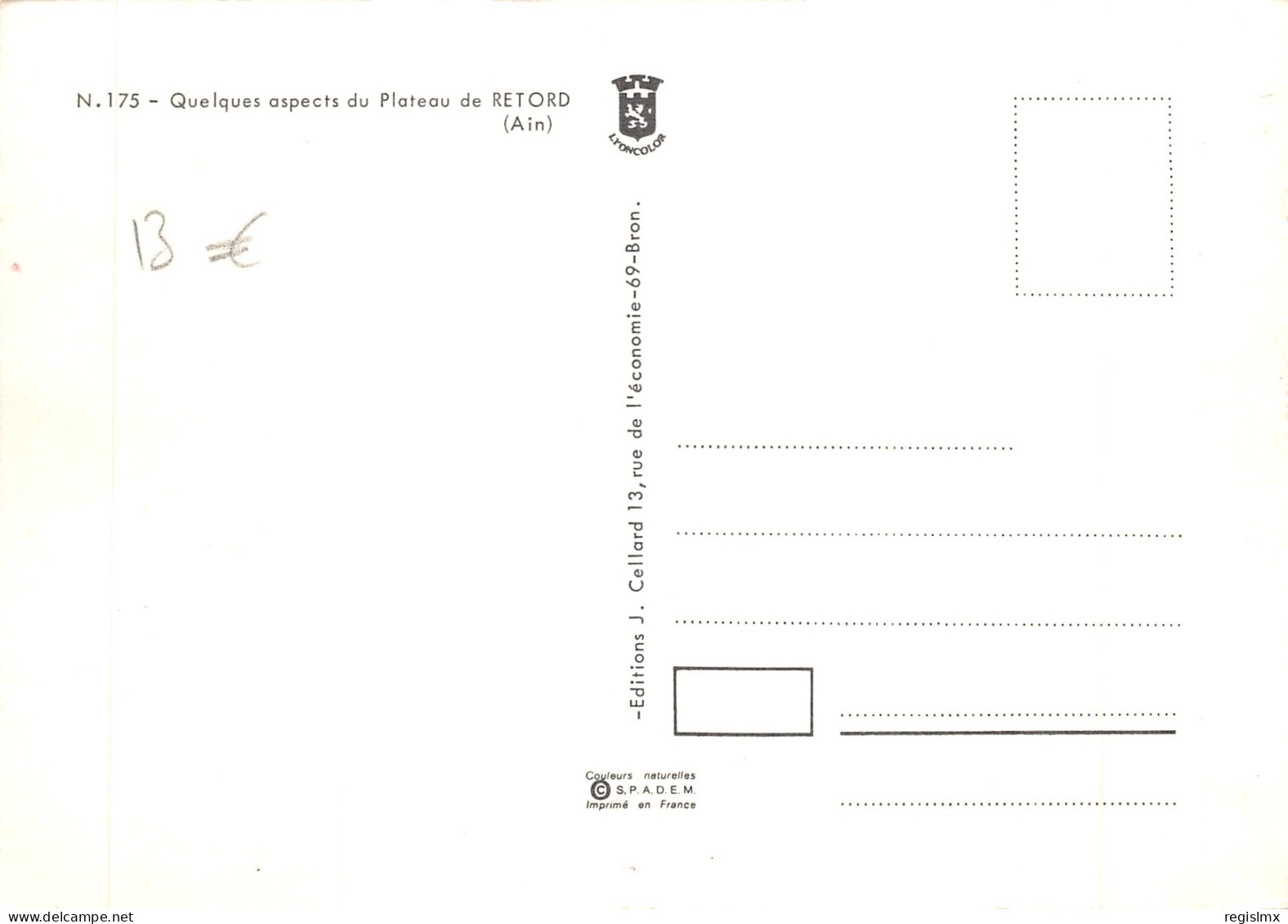 01-PLATEAU DE RETORD-N°T564-C/0233 - Non Classificati