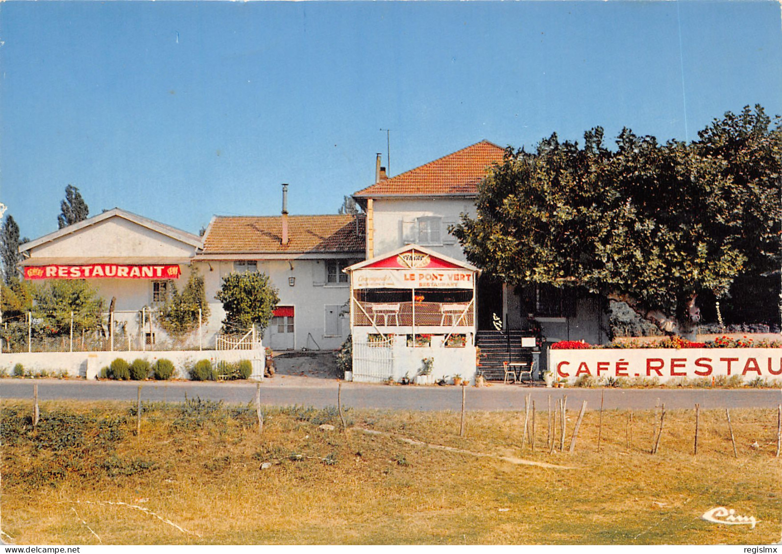 01-SAINT LAURENT SUR SAONE-HOTEL LE PONT VERT-N°T564-C/0159 - Zonder Classificatie