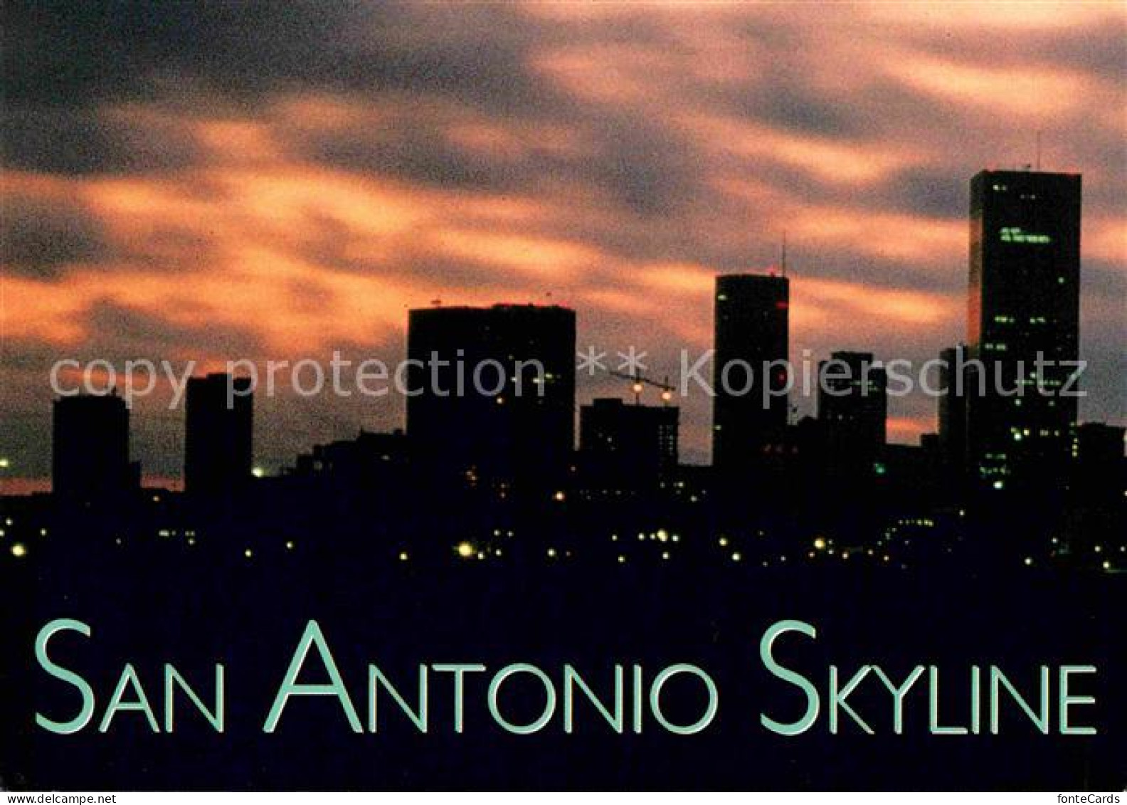 72706938 San_Antonio_Texas Skyline  - Sonstige & Ohne Zuordnung