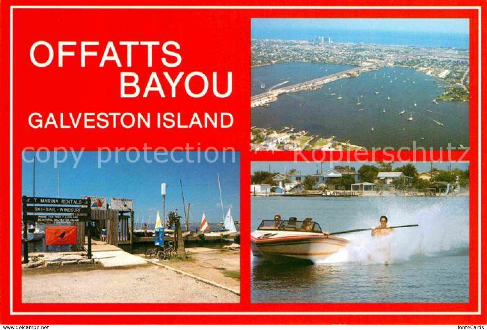 72706928 Galveston_Texas Offats Bayou - Autres & Non Classés