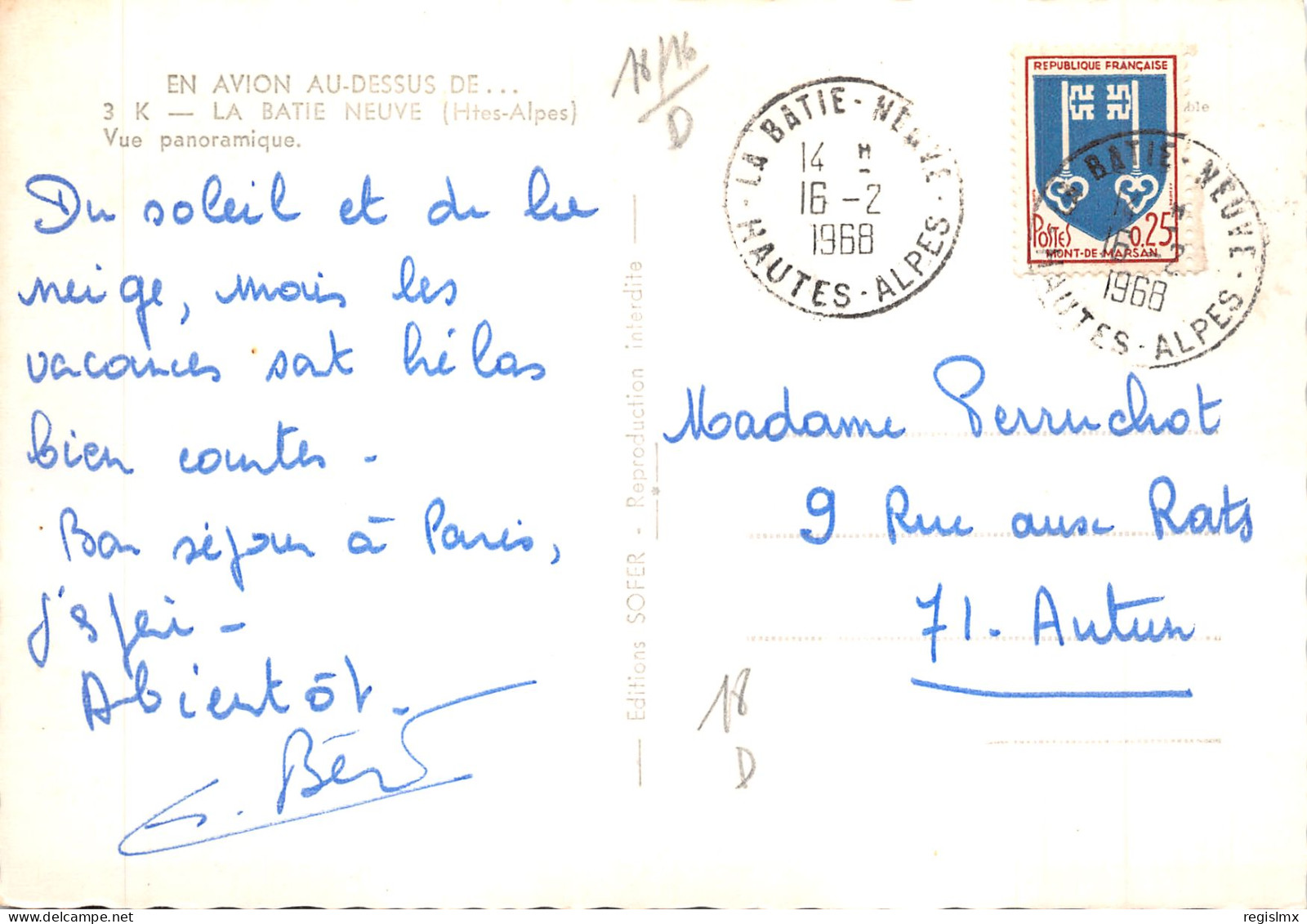 05-LA BATIE NEUVE-N°T565-B/0029 - Autres & Non Classés