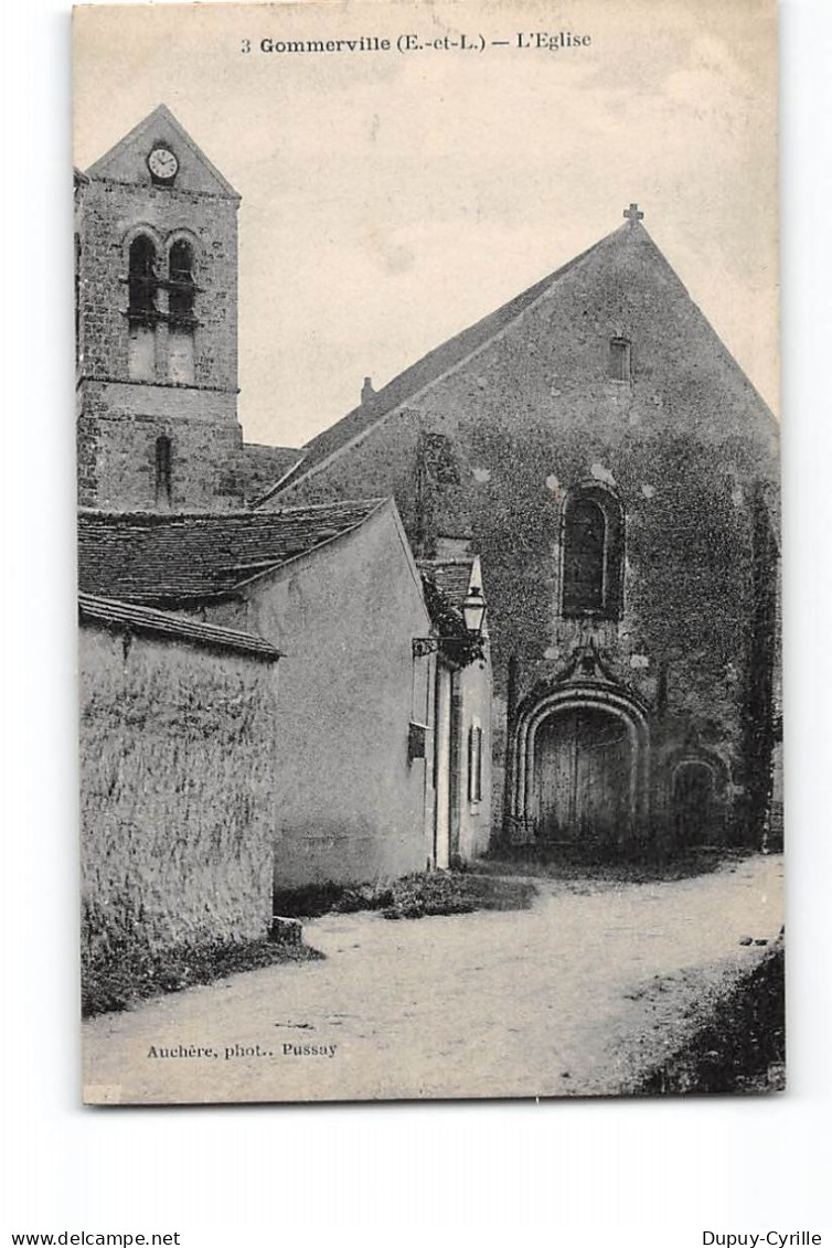 GOMMERVILLE - L'Eglise - Très Bon état - Other & Unclassified