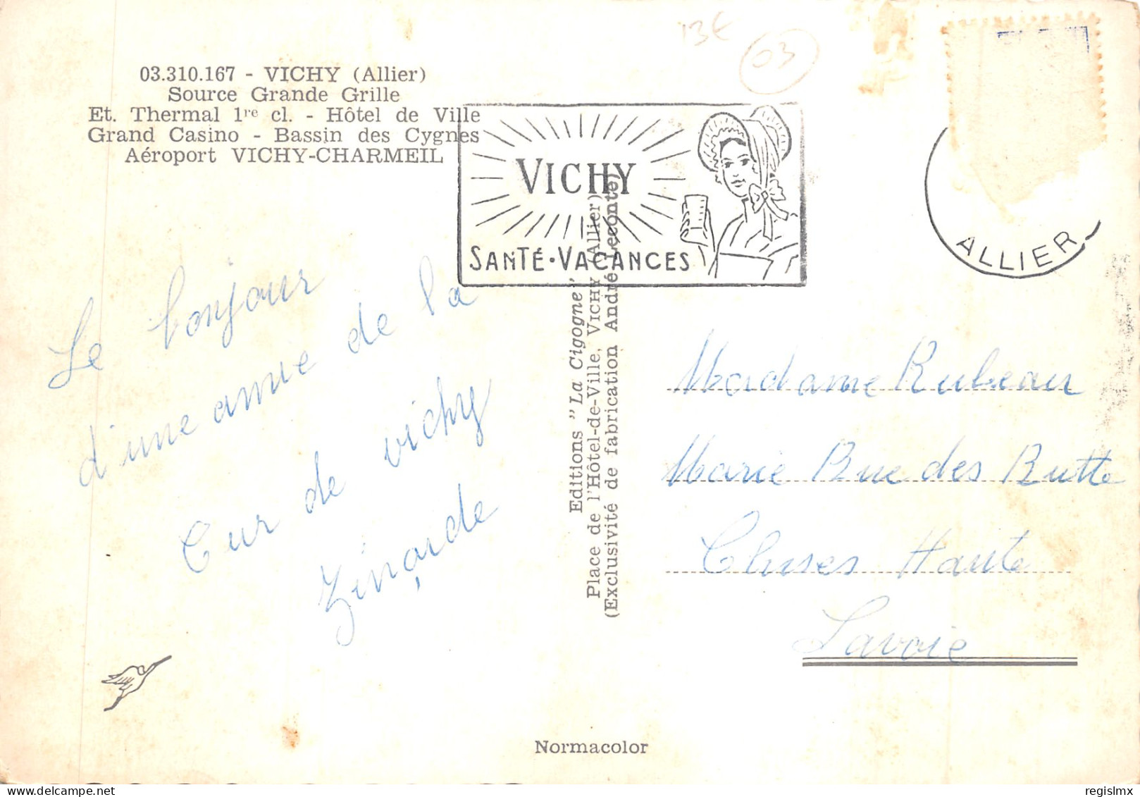 03-VICHY-N°T565-A/0105 - Vichy