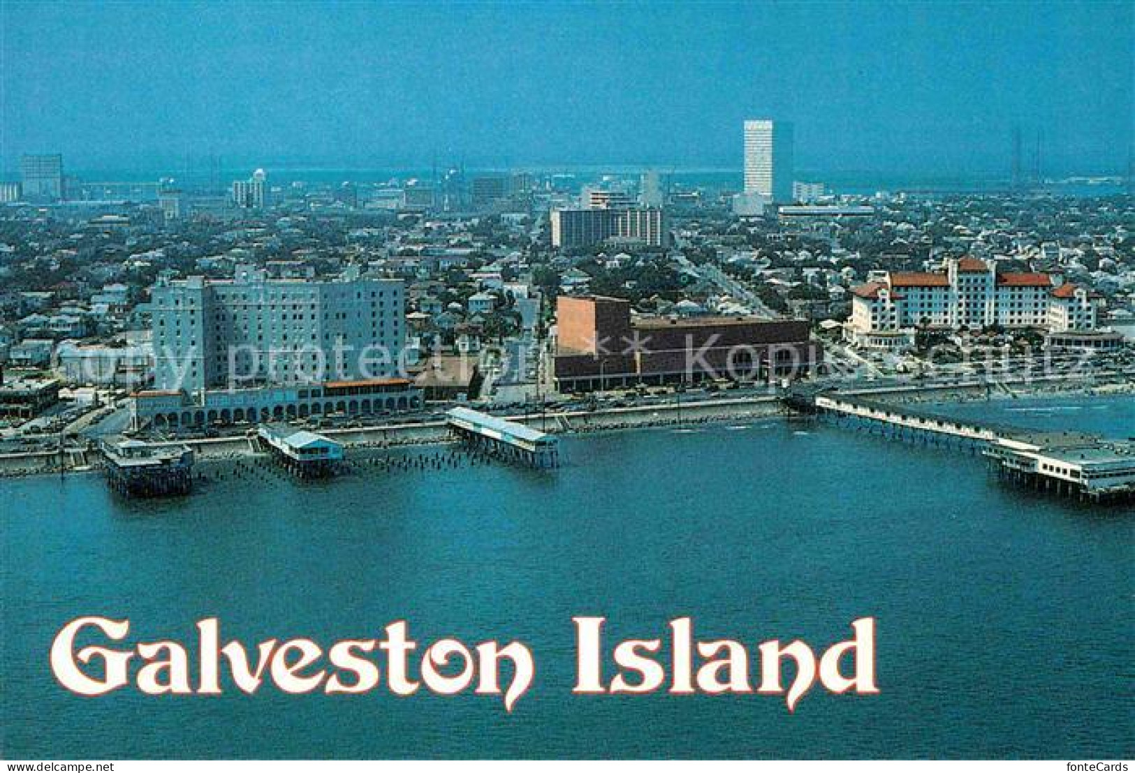 72706915 Galveston_Texas Fliegeraufnahme - Andere & Zonder Classificatie