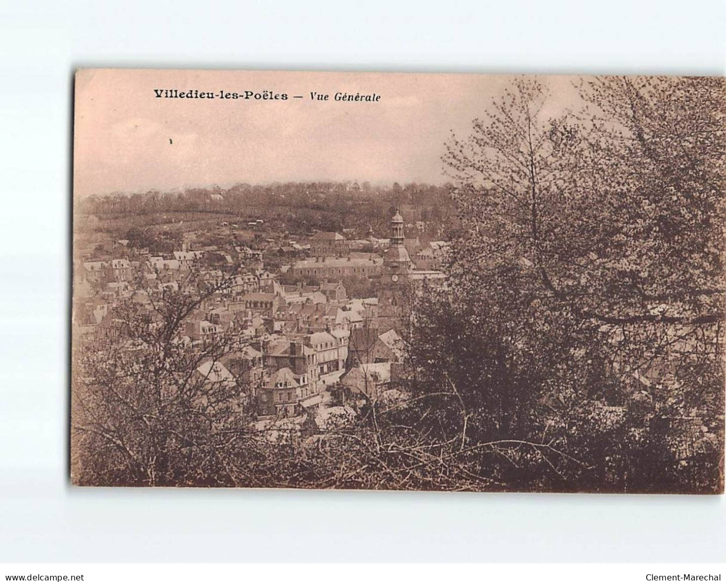 VILLEDIEU : Vue Générale - Très Bon état - Villedieu