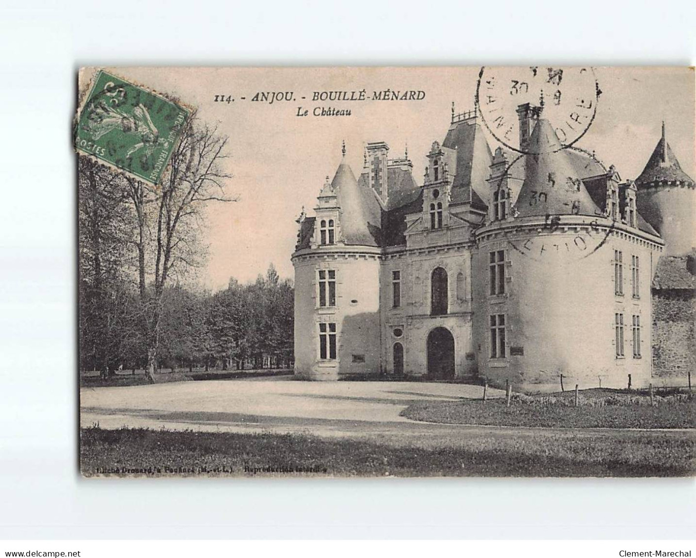 BOUILLE MENARD : Le Château - Très Bon état - Sonstige & Ohne Zuordnung