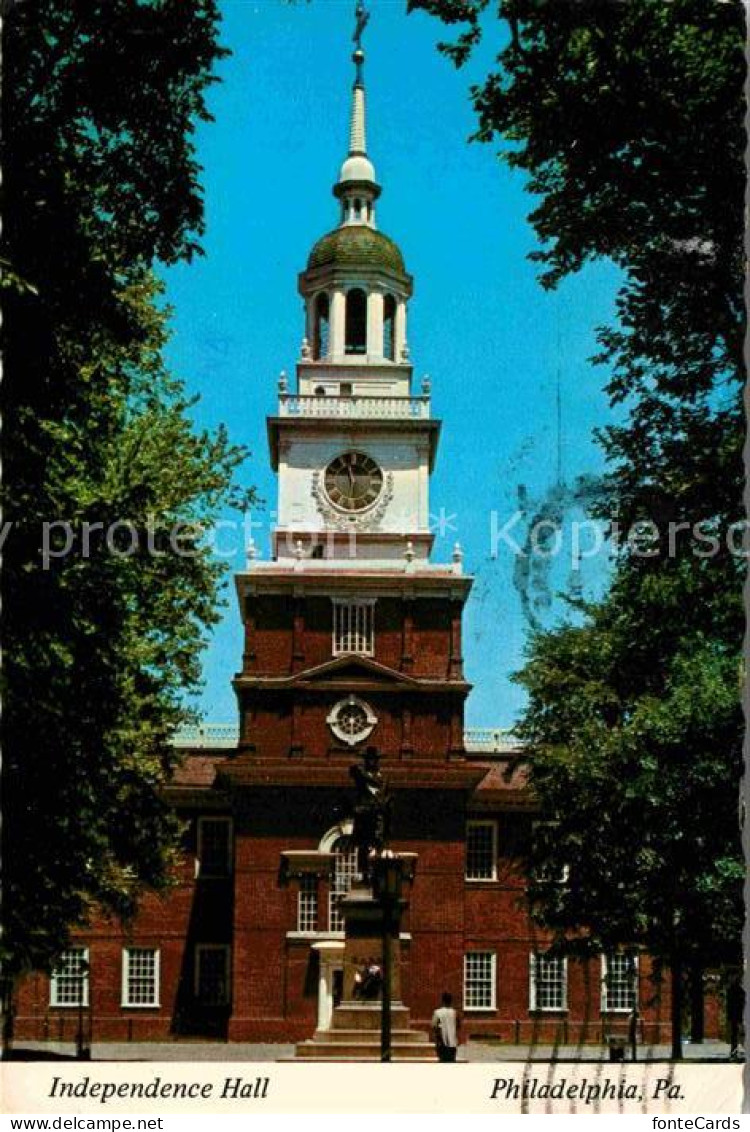 72706910 Philadelphia Pennsylvania Independence Hall  Philadelphia Pennsylvania - Otros & Sin Clasificación