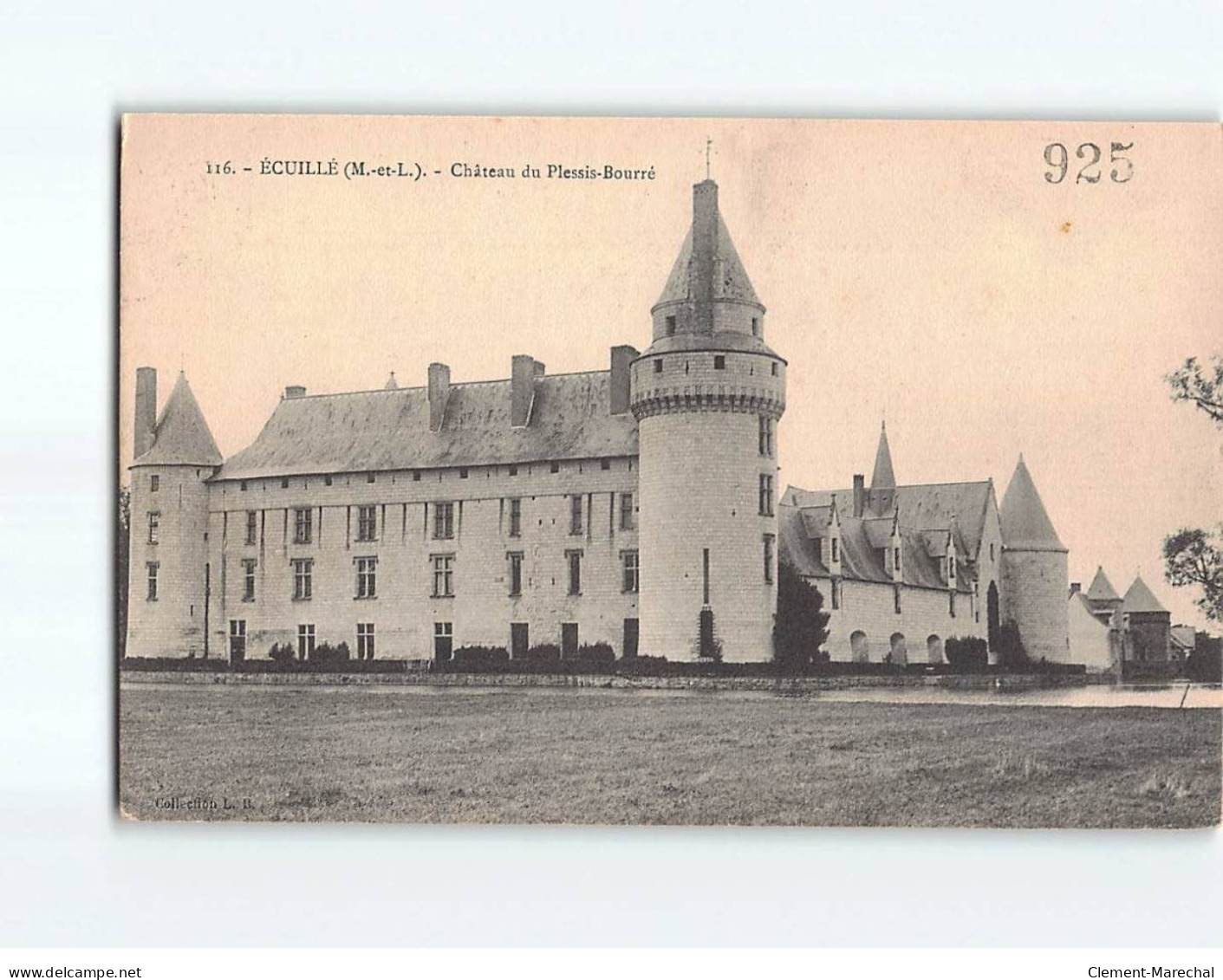 ECUILLE : Château Du Plessis-Bourré - Très Bon état - Sonstige & Ohne Zuordnung