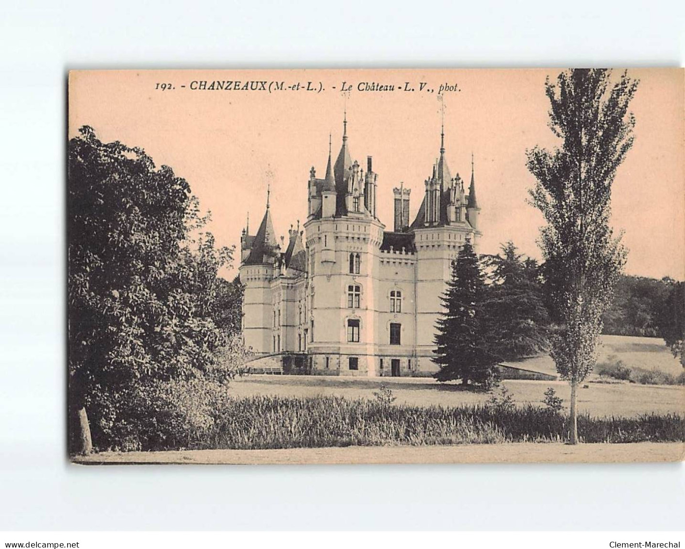 CHANZEAUX : Le Château - Très Bon état - Andere & Zonder Classificatie