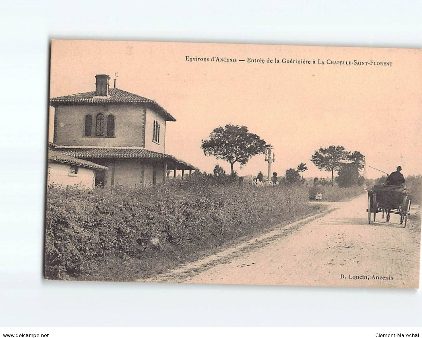 Entrée De La Guérinière à LA CHAPELLE SAINT FLORENT - Très Bon état - Andere & Zonder Classificatie