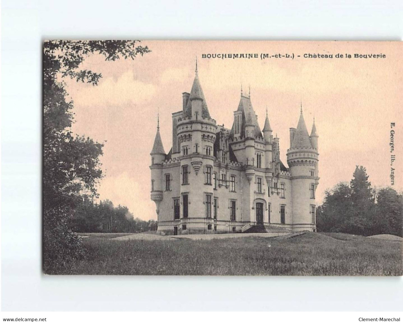 BOUCHEMAINE : Château De La Bouverie - Très Bon état - Altri & Non Classificati