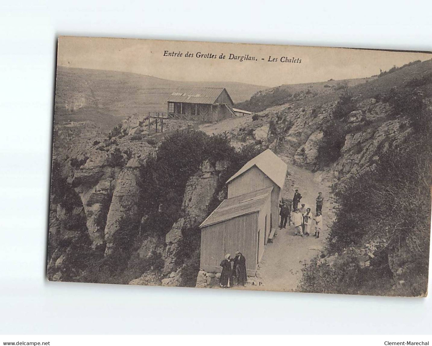 Entrée Des Grottes De Dargilan, Les Chalets - état - Other & Unclassified