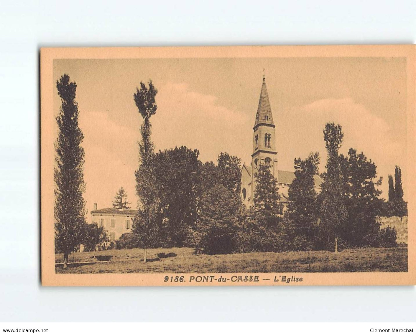 PONT DU CASSE : L'Eglise - Très Bon état - Andere & Zonder Classificatie