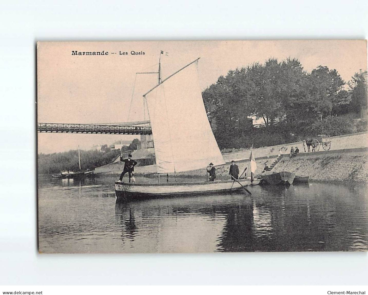 MARMANDE : Les Quais - Très Bon état - Marmande