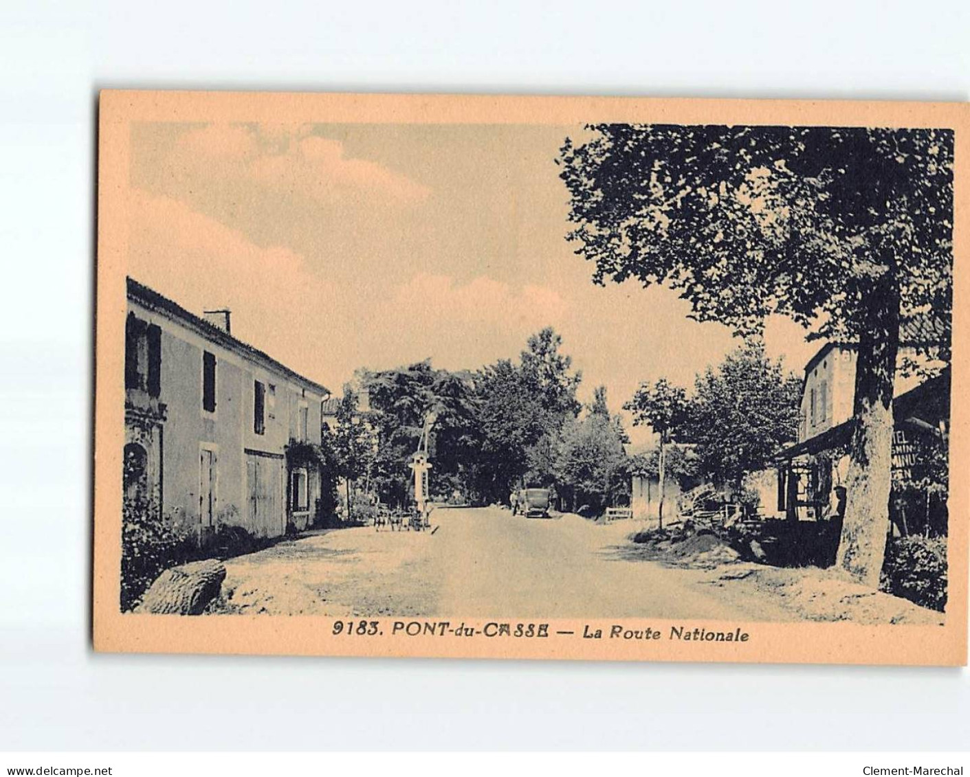 PONT DU CASSE : La Route Nationale - Très Bon état - Andere & Zonder Classificatie