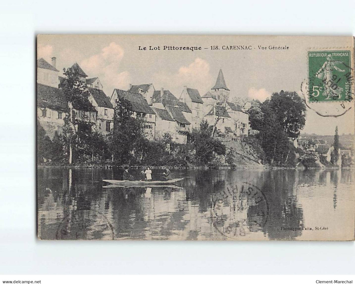 CARENNAC : Vue Générale - Très Bon état - Andere & Zonder Classificatie