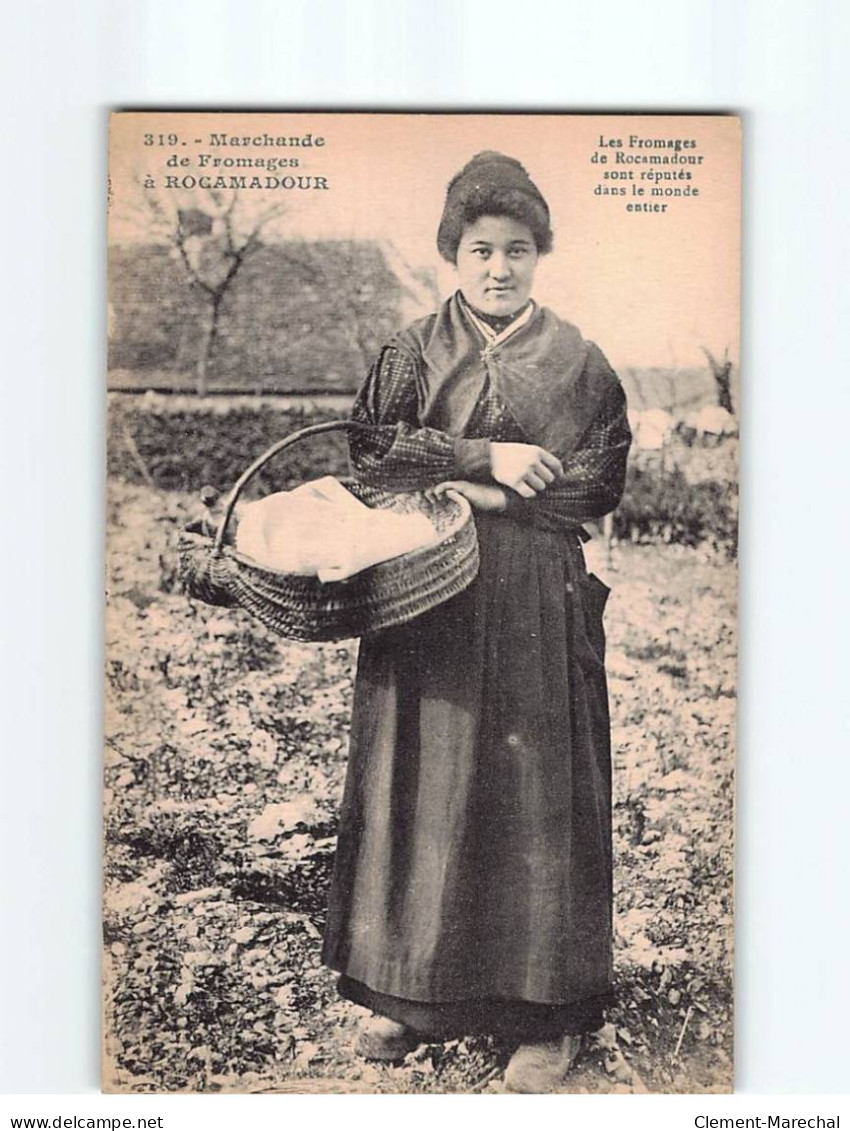 ROCAMADOUR : Marchande De Fromages - Très Bon état - Rocamadour