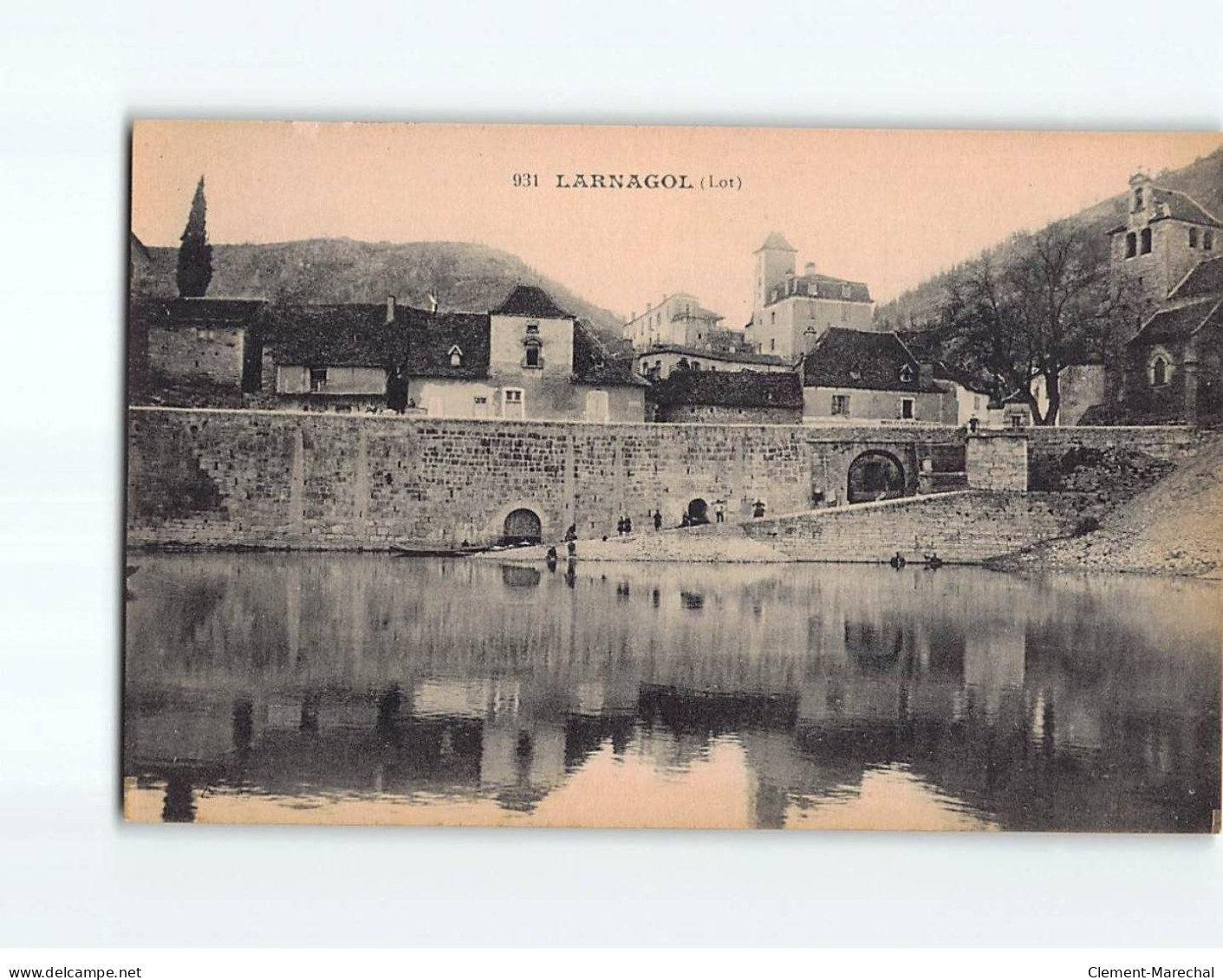 LARNAGOL : Vue Du Village - Très Bon état - Andere & Zonder Classificatie