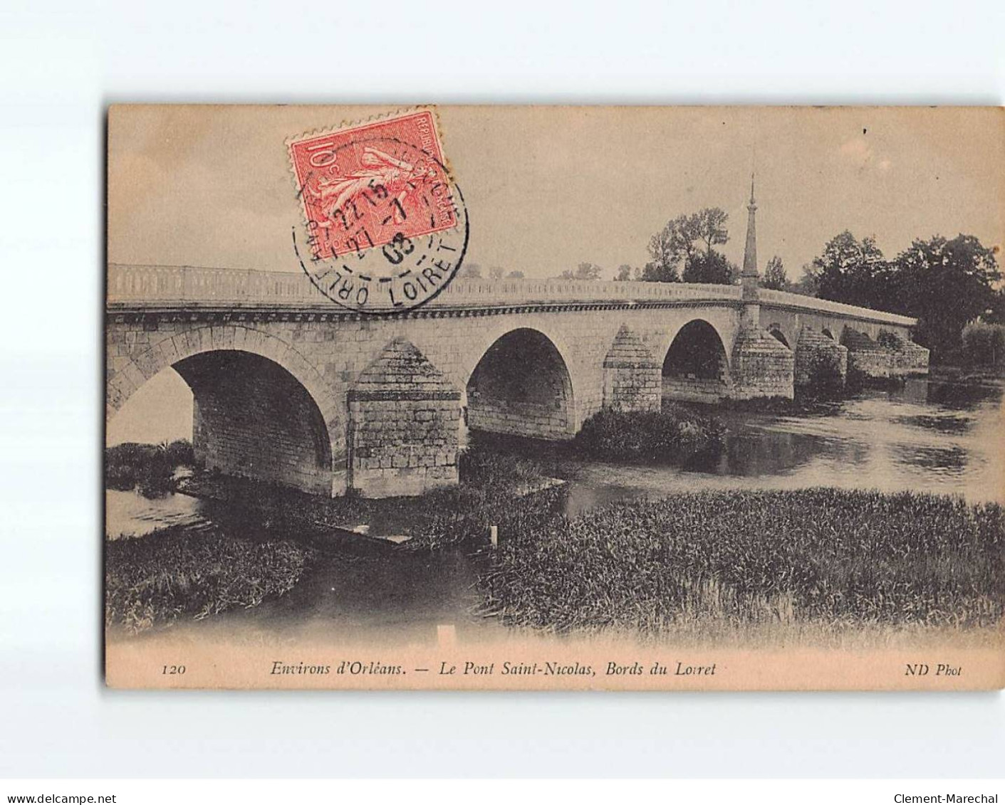 Le Pont Saint-Nicolas, Bords Du Loiret - Très Bon état - Autres & Non Classés