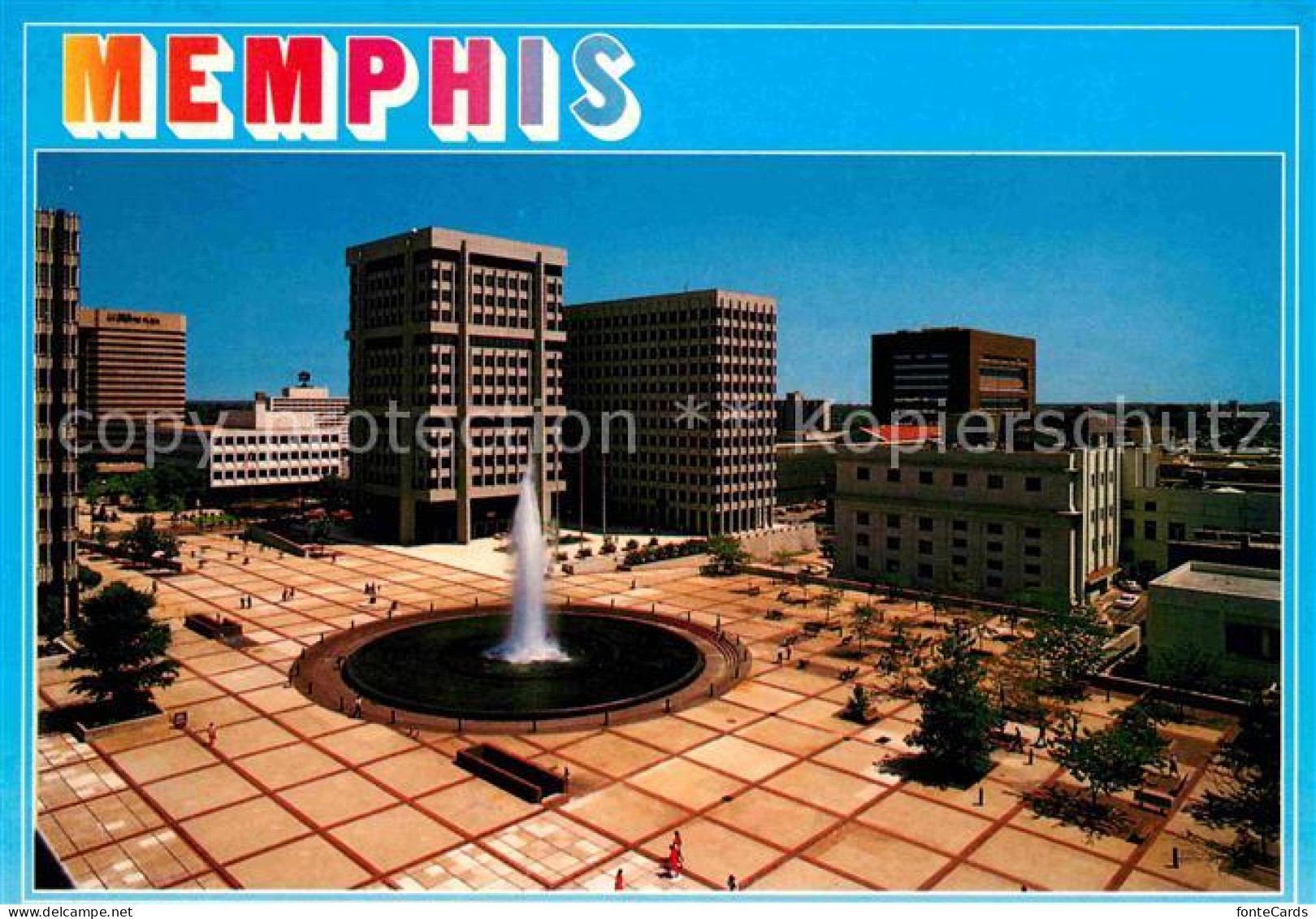 72706901 Memphis_Tennessee Civic Plaza - Sonstige & Ohne Zuordnung