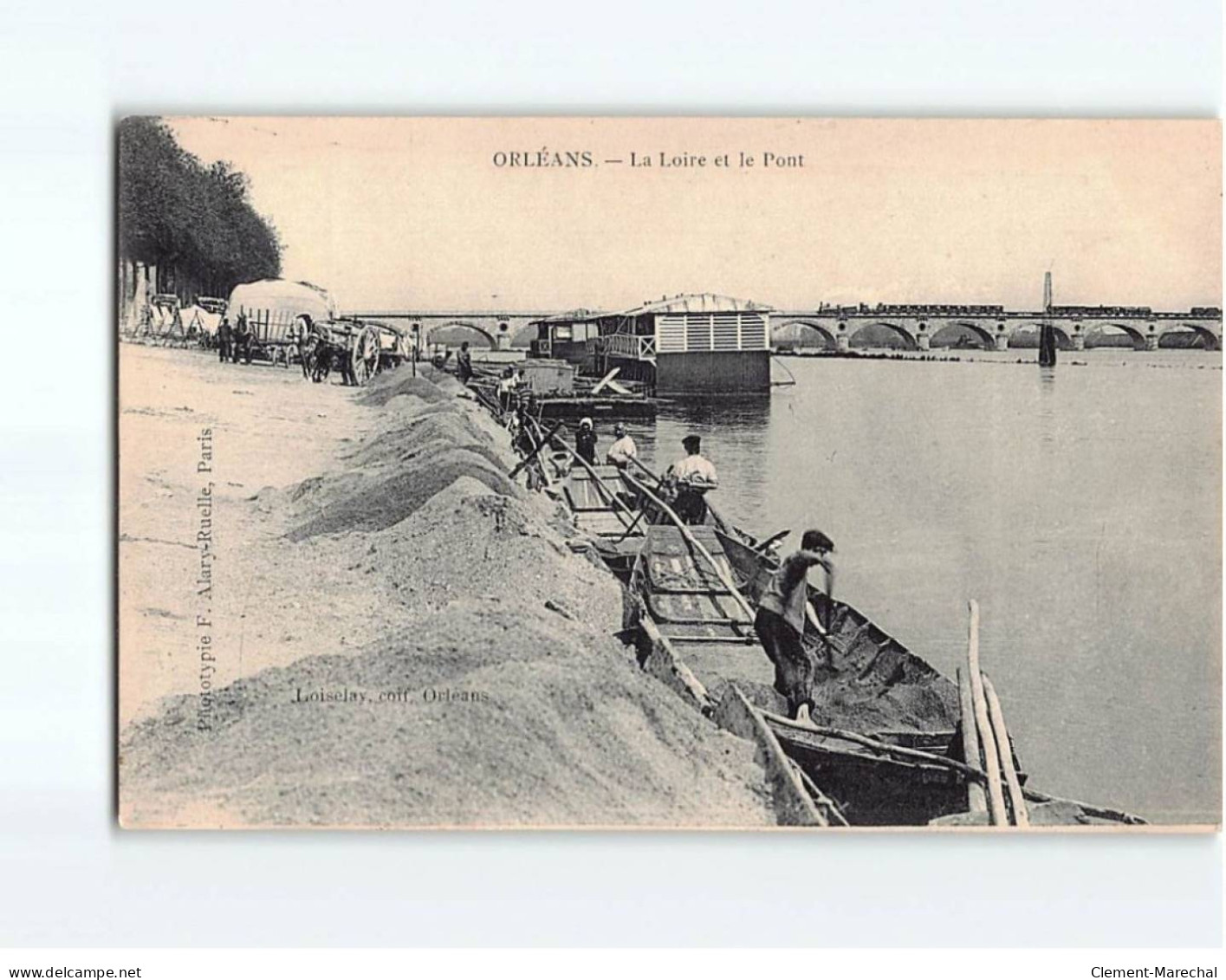 ORLEANS : La Loire Et Le Pont - Très Bon état - Orleans