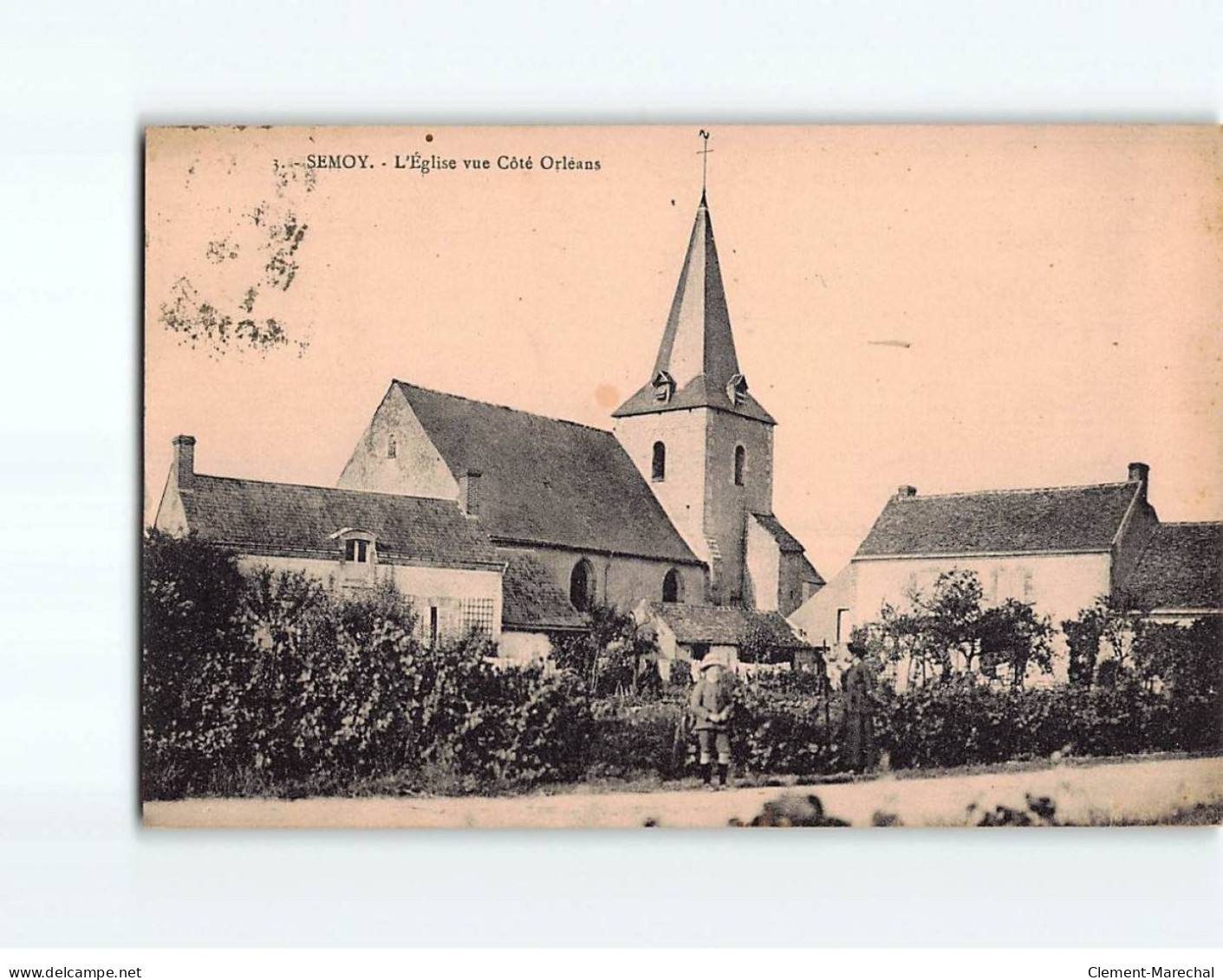 SEMOY : L'Eglise Vue Côté Orléans - Très Bon état - Sonstige & Ohne Zuordnung