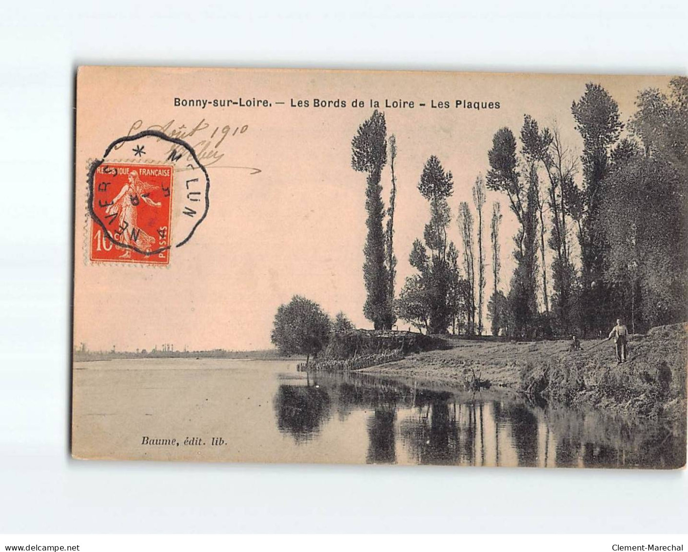 BONNY SUR LOIRE : Les Bords De La Loire, Les Plaques - Très Bon état - Other & Unclassified