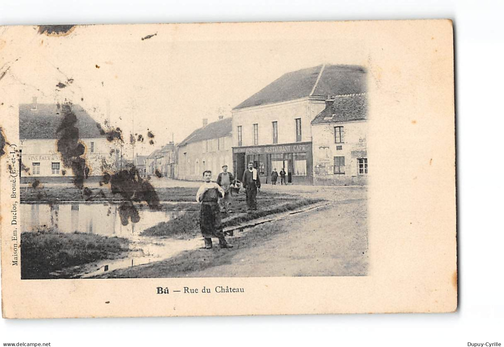 BU - Rue Du Château - Très Bon état - Sonstige & Ohne Zuordnung