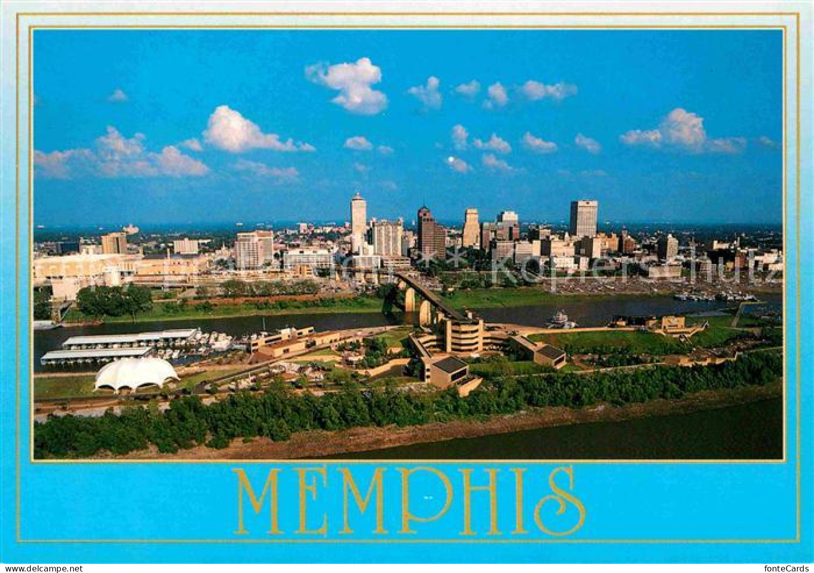 72706898 Memphis_Tennessee Fliegeraufnahme - Autres & Non Classés