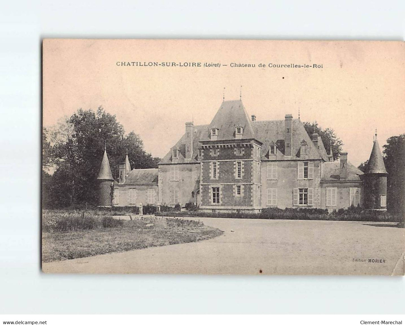 CHATILLON SUR LOIRE : Château De Courcelles Le Roi - état - Chatillon Sur Loire