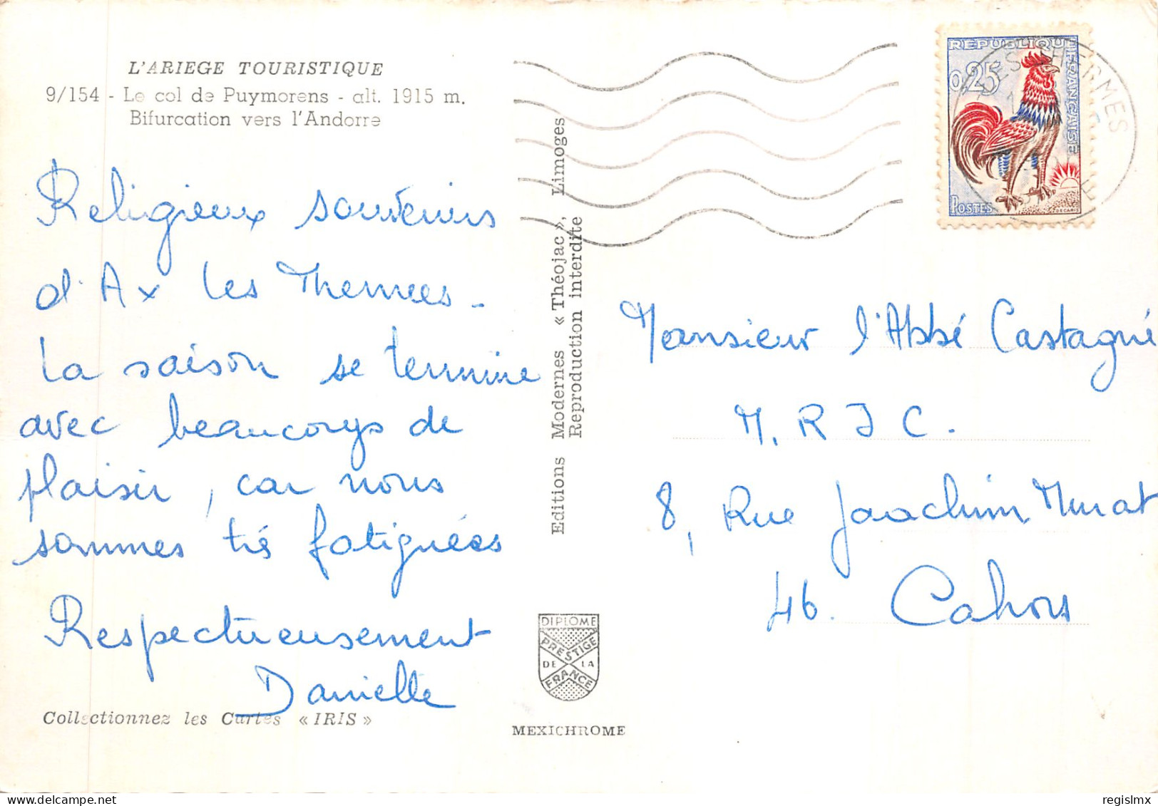 09-COL DE PUYMORENS-N°T565-D/0351 - Andere & Zonder Classificatie