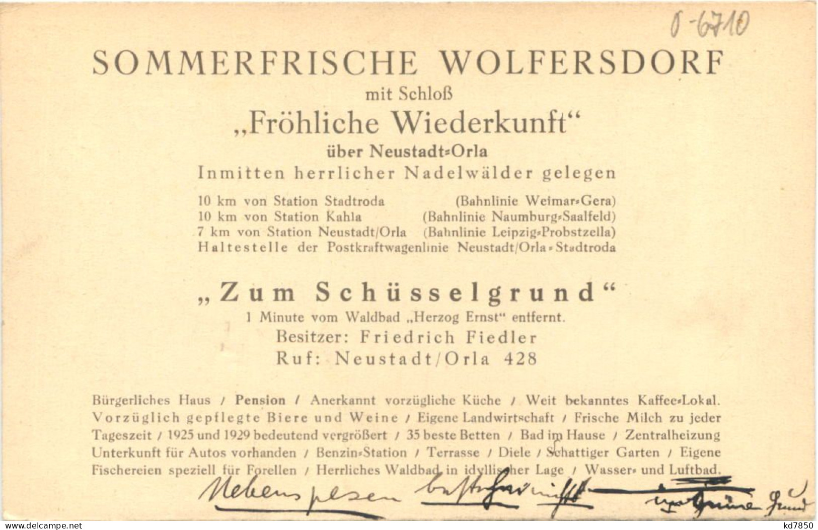 Wolfersdorf - Gathaus Zum Schlüsselgrund - Other & Unclassified