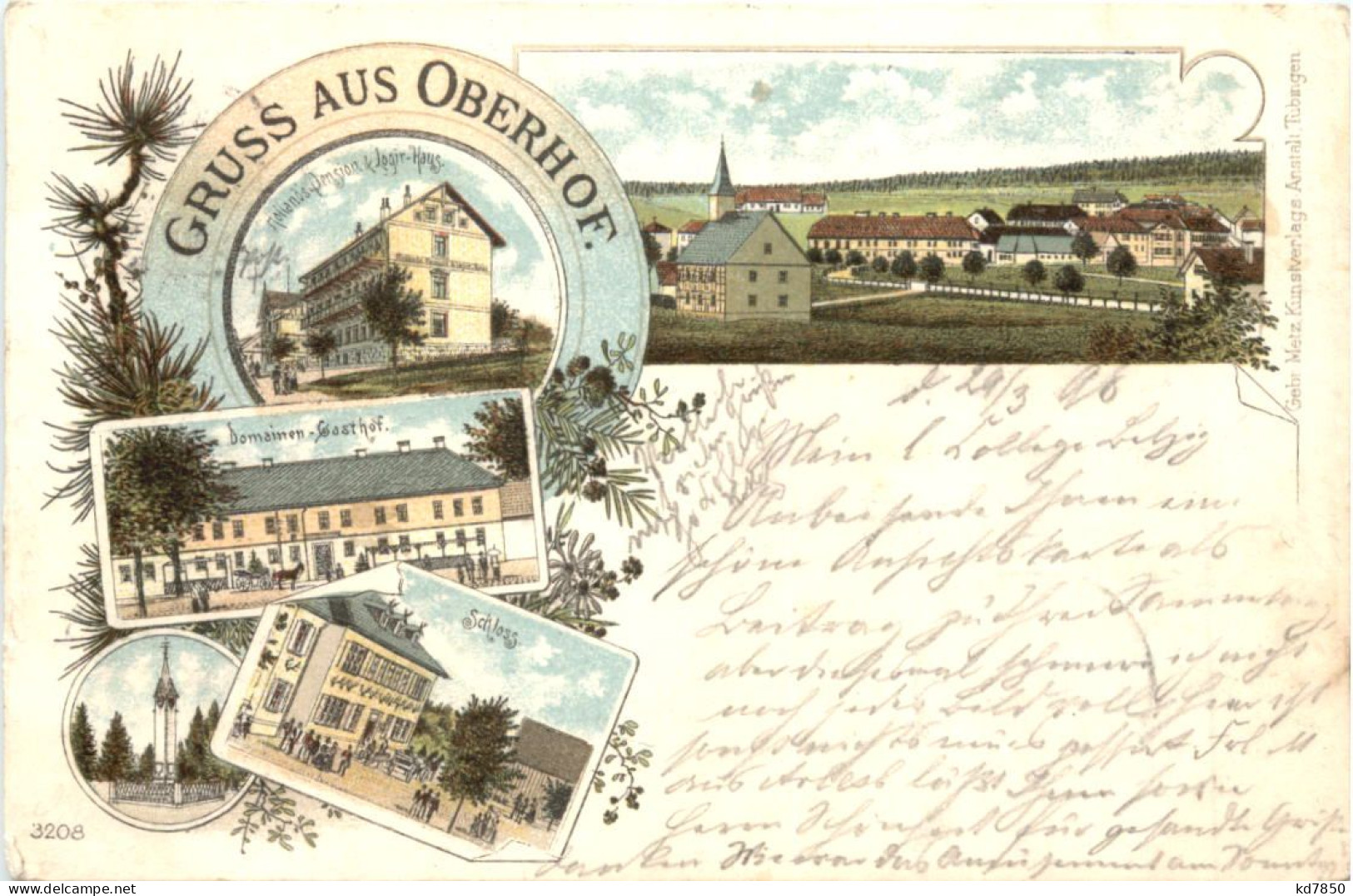 Gruss Aus Oberhof - Litho - Oberhof