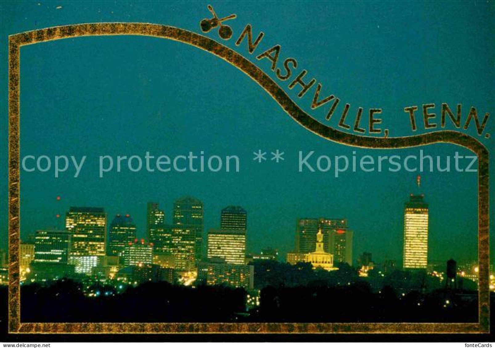 72706888 Nashville_Tennessee Skyline  - Andere & Zonder Classificatie