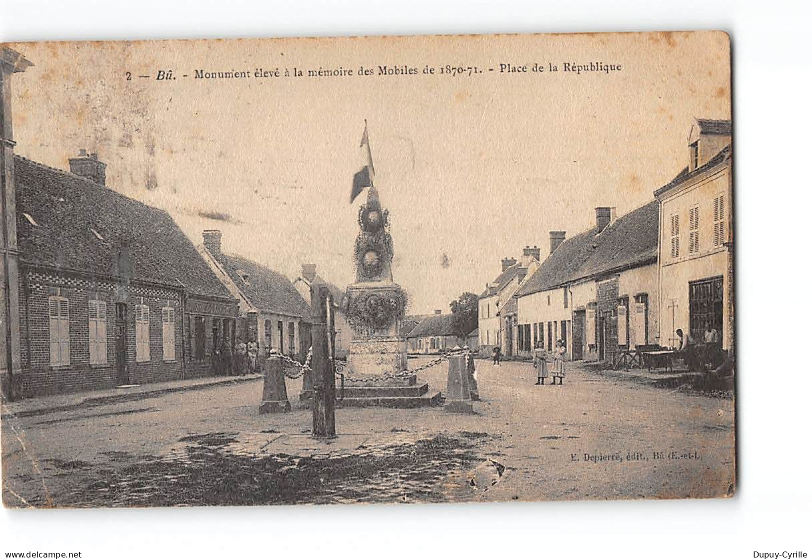 BU - Monument Place De La République - état - Andere & Zonder Classificatie