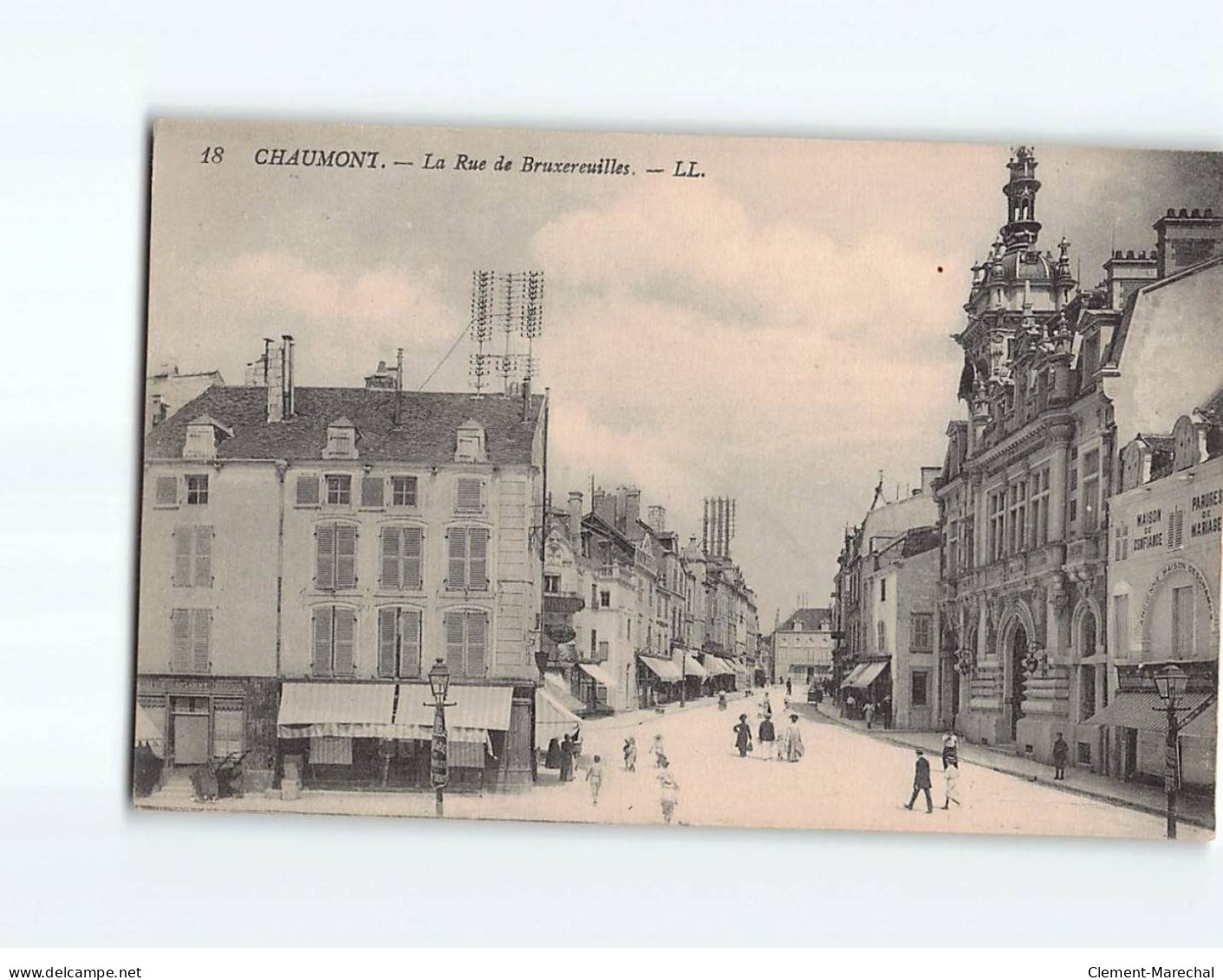 CHAUMONT : La Rue De Bruxereuilles - état - Chaumont